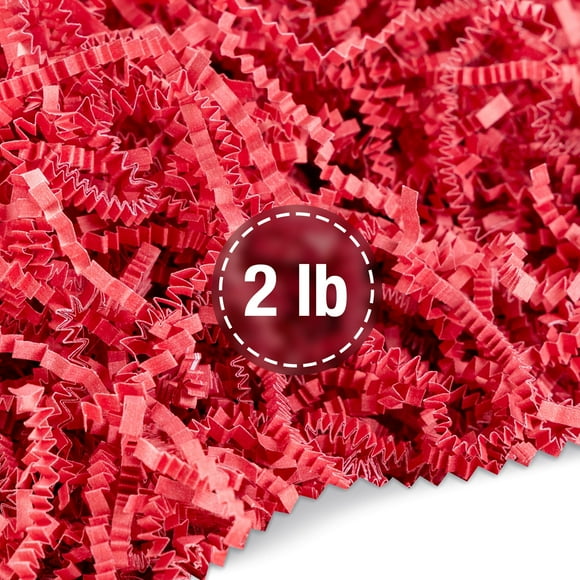 Relleno de papel arrugado FRILLZ rojo, 0,9 kg