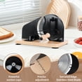 thumbnail image 6 of Yedigre Upgrade Manual Bread Slicer for Homemade Sourdough – Adjustable Hand Crank Cutter with Steel Fence & Sharp Blade, Retro Design, 6 of 9