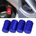 thumbnail image 3 of ALUMINUM 4PC Tire Wheel Rims Stem Air Valve Caps Tyre Car Bike Cover B8G0, 3 of 9