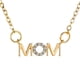 thumbnail image 2 of Fiudx Collar de Plata y Oro, Elegante Colgante para El Día de La Madre, Cadena Ajustable de 55 Cm, Un Regalo Especial para Ella, Ideal para Ocasiones Especiales o Uso Diario, Una Joya Única para Mamá, 2 of 6
