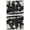 Gallery Wrapped, variant on Grunge Outline Set Canvas Set of 2 Abstract Wall Art by Art Remedy, Gallery Wrapped, 36 x 30