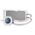 thumbnail image 4 of CORSAIR NAUTILUS 240 RS LCD Liquid CPU Cooler – 2.1" IPS LCD Screen  – RS120 Fans – 240/360mm Radiator – Fits Intel® LGA 1851/1700,  AMD® AM5/AM4 – Simple Daisy-Chain Connections, 4 of 19