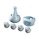 thumbnail image 2 of Juego de sake de cerámica con olla calentadora,Kit de regalo tradicional de cerámica de ,Juego de sake chino,Bebida de sake para restaurante, 2 of 8