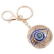 thumbnail image 5 of Llavero de buena suerte, llavero de mal de ojo, llavero de ojos azules duradero, colgante de bolsa, estética elegante Jadeshay A, 5 of 8