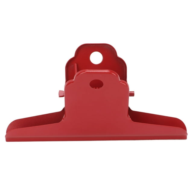 Extra Large 10cm Red Metal Binder Clips, Heavy-duty Long Tail Clips with Strong Spring Force, Rust-proof & Deformation-resistant, Smooth Edge for Safe Use, Perfect for Organizing Papers, Bills,