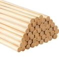 thumbnail image 3 of 10PCS Dowel Rod Multipurpose Natural Wood Rod Wood Dowel for DIY Arts Crafts, 3 of 8