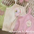 thumbnail image 3 of Camisetas sin mangas para niñas pequeñas, Tops de algodón para niños de 1 a 6 años, ropa interior para niños, camisola para niños pequeños, camiseta sin mangas de verano 2024, 3 of 5