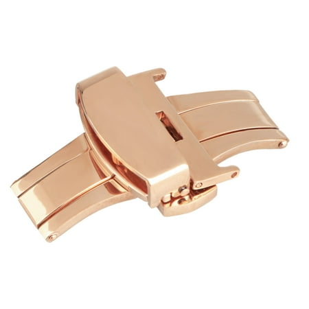 - Butterfly Deployment Clasp, EEEKit Stainless Steel Replacement Watch Strap Buckle Double Push Button Butterfly Deployment Clasp for Watch Band Strap (20mm Width)