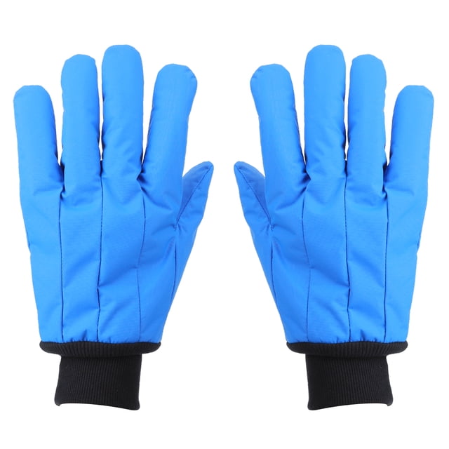 Guantes criogénicos de protección contra nitrógeno líquido, resistentes a bajas temperaturas de -200 °C a -360 °C, resistentes al trabajo.