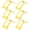 Yellow, variant on Homerr Taco Holder Set Stackable Taco Stand Colorful Taco Holder Set 6/12Pcs, Food-Grade, BPA-Free, Dishwasher Safe