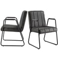 thumbnail image 1 of Set de 2 Sillones individuales minimalista FRATELLO MUEBLES color Gris Oxford, 1 of 7