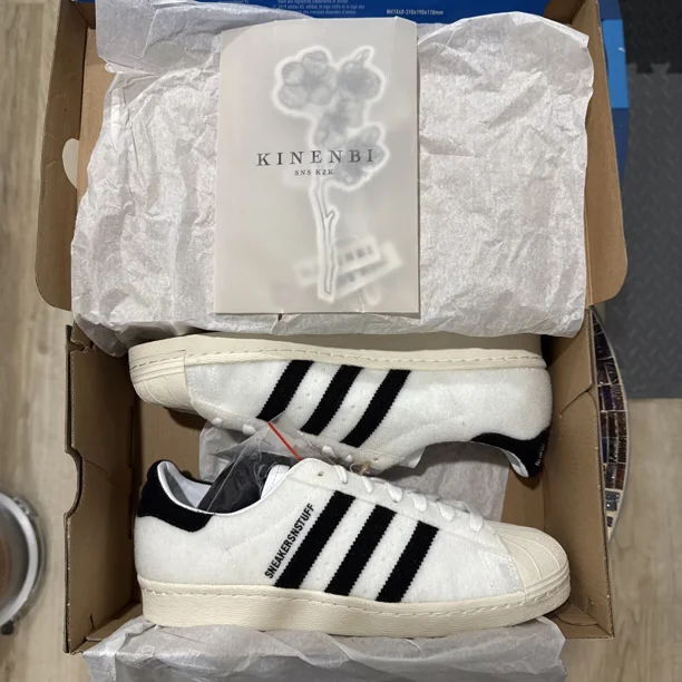 Adi-das Superstar 80s x Sneakersnstuff Kinenbi 2020 Size 8.5 Men’s