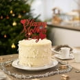 thumbnail image 3 of WIFKLSIIPG Glitter Mother's Day Cake Insert Card Mother's Day Party Cake Decoration, 3 of 6