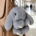 thumbnail image 4 of Bunnylulu Keychain with Box, Bunny Keychain with Tin, BunnyCute Plush Key chain, 4 of 6