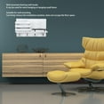 thumbnail image 3 of Wall Hanging Storage Shelf, Wall Mounted Shelves Beautiful  For Home Brown,White,Black, 3 of 8