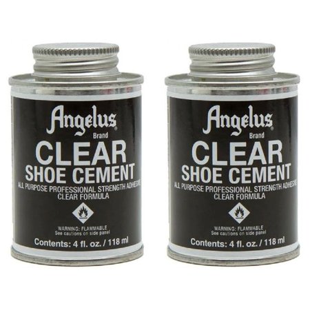 

4 Oz Angelus Shoe Contact Cement All Purpose Glue Clear Pack Of 2