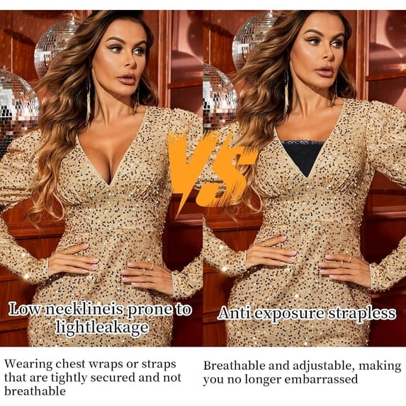 modesty inserts for low cut dresses How to Sew a Modesty Panel Cleavage Cover: Step-by-Step Tutorial