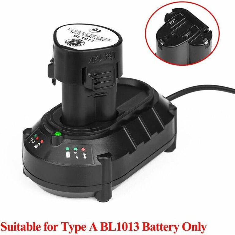 Charger for Makita BL1013 BL1014 10.8V 12V Lithium Ion Batteries DC10WA Electric Drill Screwdriver Tools Replacement Battery Power Supply Walmart