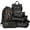 Black, variant on 6 Pcs Compression Packing Cubes Travel for Suitcases, Waterproof Luggage Organizer Washable Storage Bags Set - Packaging Cubes for Backpack Travel Perfect for Carry-Ons and Storage