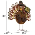 thumbnail image 3 of Celebrations Turkey Eat Ham Sign Fall Decoration 18.03 in. H x 5.98 in. W x 16.65 in. L 1 pk, 3 of 6