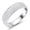 84 Moissanite White Gold Plated, variant on Mens Moissanite Wedding Ring 88 Round Cut 4 Rows 925 Sterling Silver Promise Engagement Band Size 9