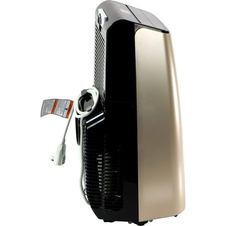 Amana - Portable Air Conditioner with Remote Control for Rooms up to 450-Sq. Ft. - Gold/Black