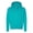 Athletic Teal, variant on Hanes Mens Ecosmart Hooded Sweatshirt