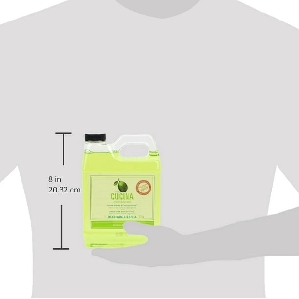 Cucina Lime Zest and Cypress 33.8 oz Purifying Hand Wash Refill