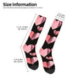 thumbnail image 2 of Balery Hearts Calcetines novedosos Calcetines deportivos Calcetines hasta la rodilla Calcetines de algodón Calcetines originales y geniales, 2 of 6