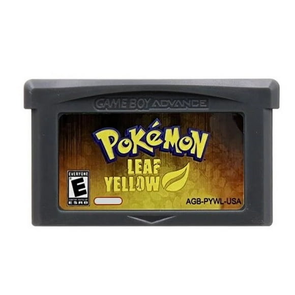 Pokemon Leaf Yellow Game Boy Advance GBA 32-bit