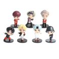 thumbnail image 1 of 24 Horas Para Entregar Productos [Juego De 7 Piezas] Muñecas Y Figuritas Coreanas BTS Son Las Mismas Que tinytan (Caja No Incluida) AEXF, 1 of 4