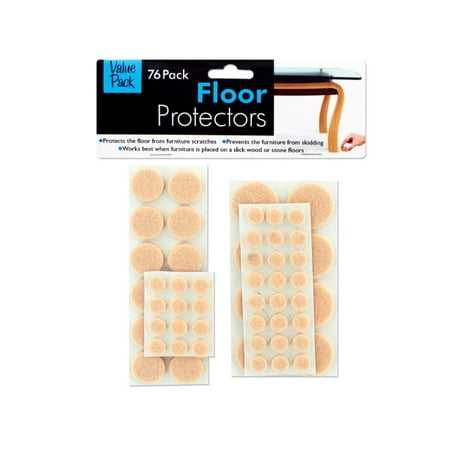 Lot 76 Floor Protectors Furniture Leg Pads Felt Craft Chair Table Adhesive Round