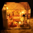 thumbnail image 3 of Casa de en miniatura hecha , kit de , habitación creativa para adultos, niñas, , regalos de cumpleaños, 3 of 9