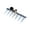 D, variant on Heavy Duty Garden Metal Rake & Hoe, Multipurpose Gardening Hand Tool, Sturdy Metal Cultivator Rake for Digging, Loosening Soil, Weeding, Farming and Backyard Garden Maintenance