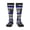 3 Black, variant on Women's Knee High Socks Police Thin Blue Line Flag Thermal Soft Knee Long Socks