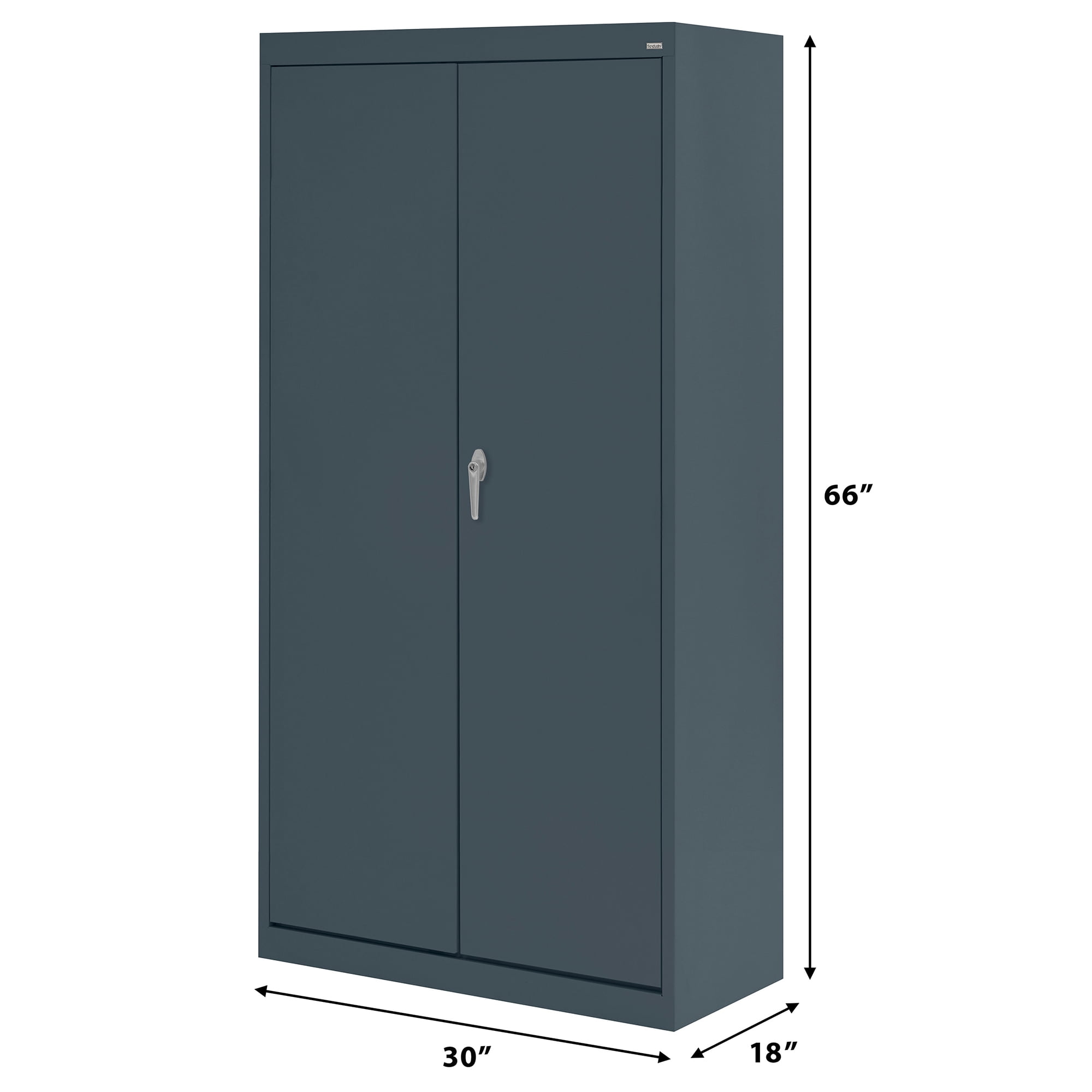 Sandusky Braefell 20-Gauge Welded Steel Garage Storage Cabinet, Charcoal