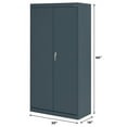 thumbnail image 3 of Sandusky Braefell 20-Gauge Welded Steel Garage Storage Cabinet, Charcoal, 3 of 6