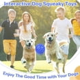 thumbnail image 6 of Indestructible Squeaky Dog Balls for Aggressive Chewers,Rubber Dog Chew Toy for Large Medium Breeds, Outdoor Waterproof , Interactive Dog Toys to Keep Them Busy(4 Colors), 6 of 8