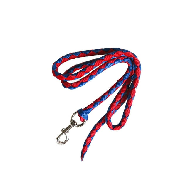 Youkk Horse Rope Sturdy Halter Rope Leading for eters or Dog, Sheep Horse, Training Red and Blue 3m
