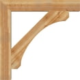 thumbnail image 3 of Ekena Millwork 6"W x 44"D x 44"H Legacy Block Rough Sawn Bracket, Western Red Cedar, 3 of 4
