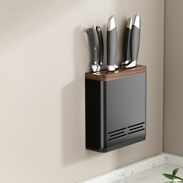 Almacenamiento y organización de cocina, organizadores y almacenamiento de armarios, soporte para cuchillos de pared, soporte para cuchillos, organizador de cuchillos de cocina, soporte para cuchillos