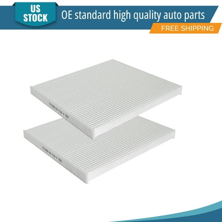 YXPCARS 2PCS Cabin Air Filter for Chrysler 200 2015-2017 Jeep Cherokee 14-18, New Activated Carbon Cabin Air Filter Replacement (CF12000)