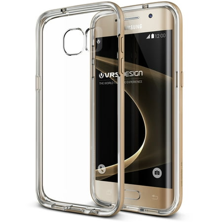 Samsung Galaxy S7 Edge Case Cover | Clear TPU with Rugged Protection | VRS Design Crystal Bumper for Samsung Galaxy S7