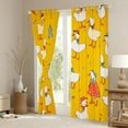 thumbnail image 4 of Feelyou Funny Rustic Duck Black Out Curtains for Kid, Kawaii Cartoon Goose Curtains Pack of 2 (42x63 Each), Cute Farm Animal Bedroom Curtains, Blackout Curtains Room Decor, 4 of 7