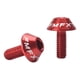 thumbnail image 2 of 2 tornillos de cabeza de soporte M5 x 12 mm para portabotellas de bicicleta, color rojo, 2 of 9