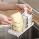 thumbnail image 3 of Cateissary Soporte para esponja de cocina de acero inoxidable, organizador para fregadero de cocina de fácil acceso, limpio y ordenado Hardware negro, 3 of 6