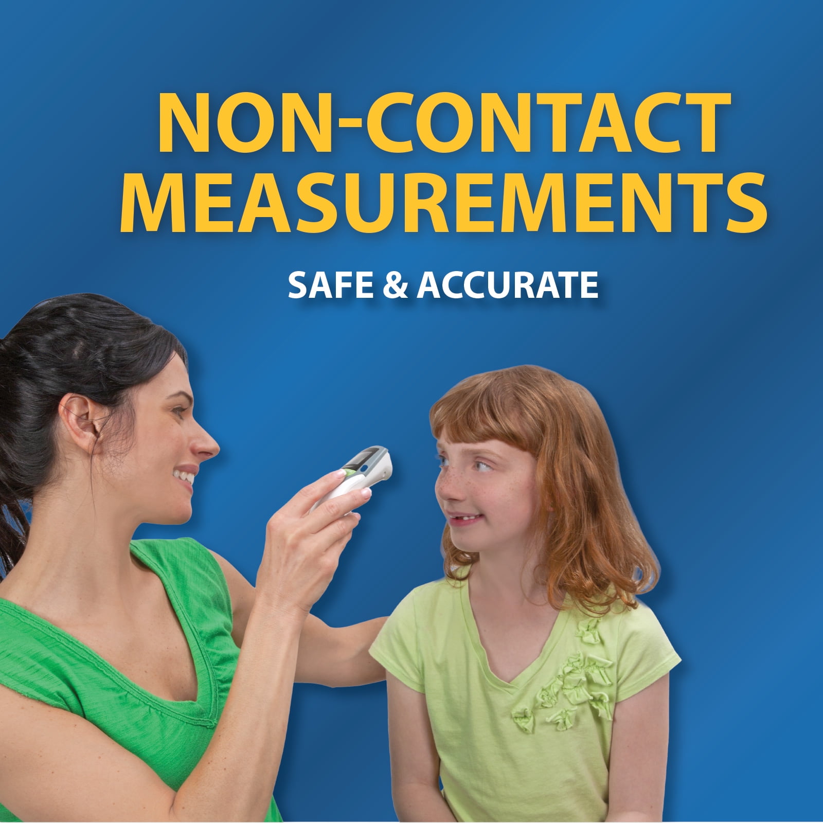 Veridian Healthcare Forehead Infrared Thermometer, 1-Second Readout, Hygienic, Whole Family Care