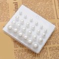 thumbnail image 6 of Lifetechs 12 Pairs Ear Studs Faux Pearl Different Sizes Smooth Anti-allergy Lightweight Exquisite Ear Decoration Jewelry Prom Party Bride Stud Earrrings, 6 of 7