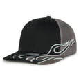 thumbnail image 3 of Outdoor Cap SKRRT-01 Flame Embroidery Mesh Back Cap-Black-Dark-Grey, 3 of 8