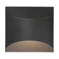 thumbnail image 4 of Possini Euro Design Ratner Modern Wall Light Sconce Textured Black Hardwire 6" Fixture LED for Bedroom Bathroom Vanity Reading Living Room Hallway, 4 of 7